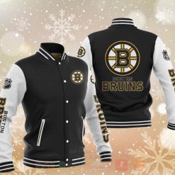 NHL Boston Bruins Baseball Jacket V2