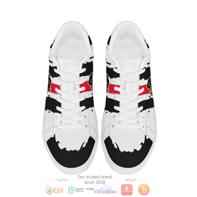 NHL Chicago Blackhawks Stan Smith Shoes NHL Chicago Blackhawks Stan Smith Shoes
