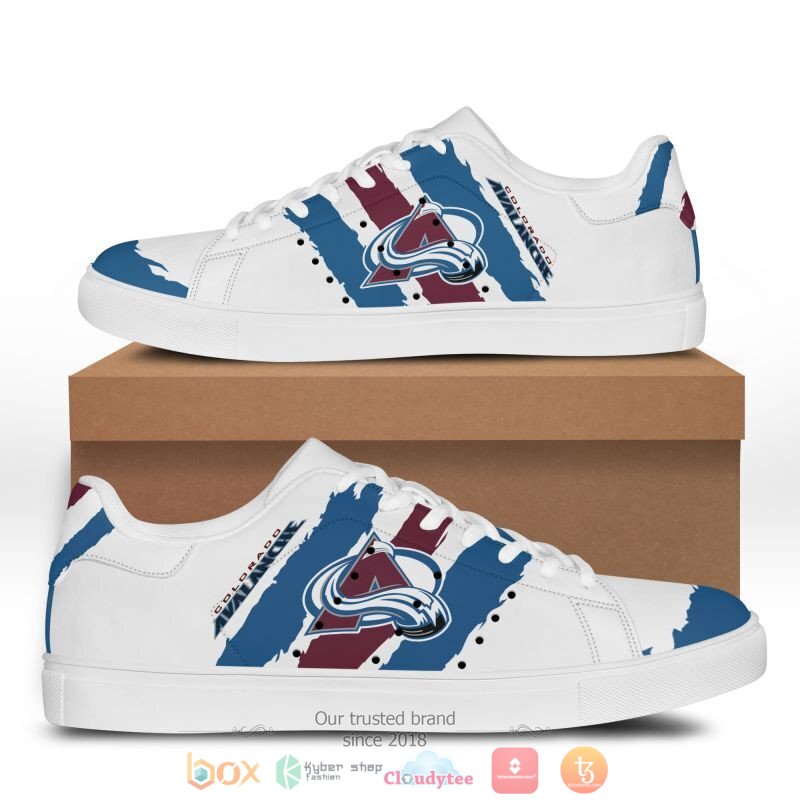 NHL Colorado Avalanche Stan Smith Shoes NHL Colorado Avalanche Stan Smith Shoes