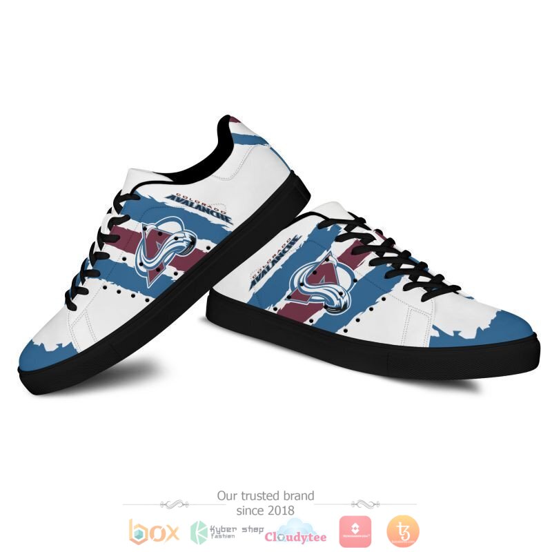 NHL Colorado Avalanche Stan Smith Shoes NHL Colorado Avalanche Stan Smith Shoes