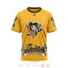 NHL Pittsburgh Penguins Custom Name Number Sugar Skull Heritage Jersey T-Shirt