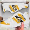NHL Pittsburgh Penguins White Gold Stan Smith Shoes