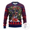 NHL Columbus Blue Jackets Tree Christmas Sweater