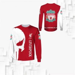 Liverpool FC Punisher Skull Sweatshirt