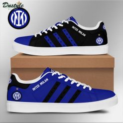 Inter Milan Blue Black Stan Smith Shoes