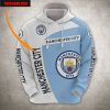 Manchester City Custom Name Pullover Hoodie