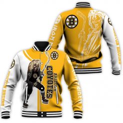 NHL Boston Bruins Baseball Jacket V3