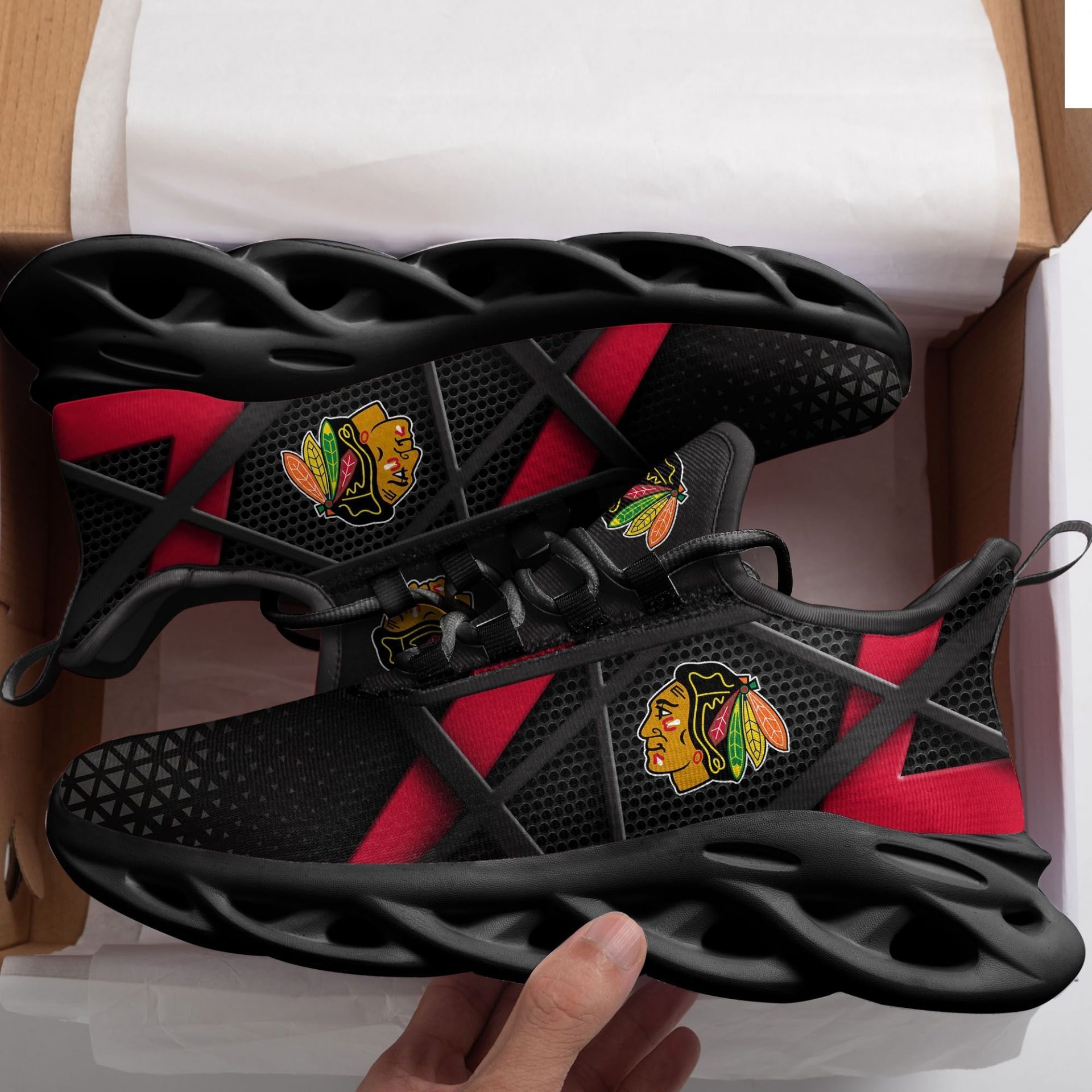 NHL Chicago Blackhawks Max Soul Shoes