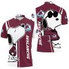 NHL Colorado Avalanche Snoopy Polo Shirt