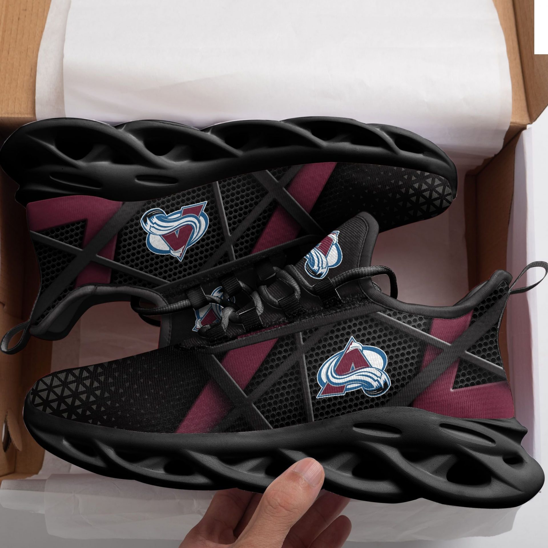 NHL Colorado Avalanche Max Soul Shoes NHL Colorado Avalanche Max Soul Shoes