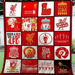 Liverpool FC Quilt Blanket V2