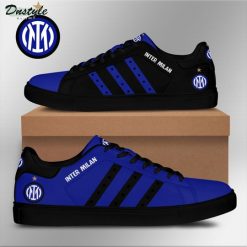 Alternative view of Inter Milan Blue Black Stan Smith Shoes