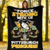 NHL Pittsburgh Penguins The Force Is Strong With Us Fleece Blanket