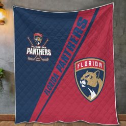 NHL Florida Panthers Quilt Blanket V3 - Image 2