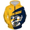 NHL Nashville Predators Cute Zip Up Hoodie