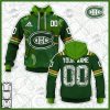 NHL Montreal Canadiens Custom Name Number 2022 St. Patrick’s Day Pullover Hoodie
