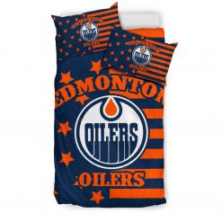 NHL Edmonton Oilers Bedding Set V1