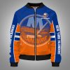 NHL New York Islanders Blue Orange Bomber Jacket
