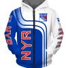 NHL New York Rangers New Style Zip Up Hoodie