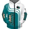 NHL San Jose Sharks New Style Zip Up Hoodie