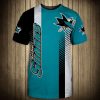 NHL San Jose Sharks Cool Design T-Shirt