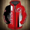 NHL New Jersey Devils Cool Design Zip Up Hoodie