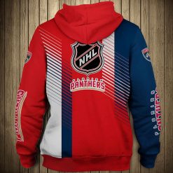 Alternative view of NHL Florida Panthers Cool Design Zip Up Hoodie