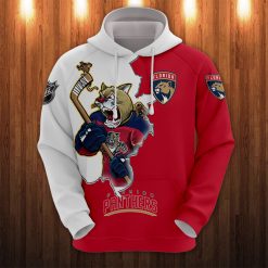 NHL Florida Panthers Cartoon Graphic Pullover Hoodie