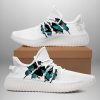 NHL San Jose Sharks Tearing Open Logo Yeezy Boost Sneakers