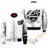 NHL Los Angeles Kings White Bomber Jacket