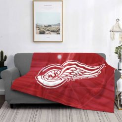 NHL Detroit Red Wings Fleece Blanket V3