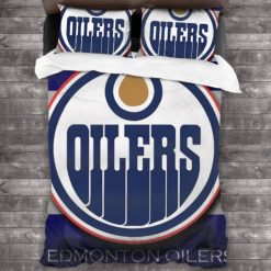 NHL Edmonton Oilers Bedding Set V2