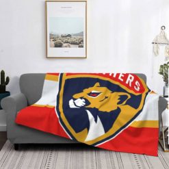NHL Florida Panthers Fleece Blanket V2