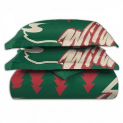 Alternative view of NHL Minnesota Wild Bedding Set V2
