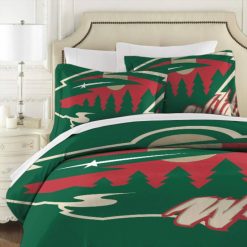 NHL Minnesota Wild Bedding Set V2 - Image 3