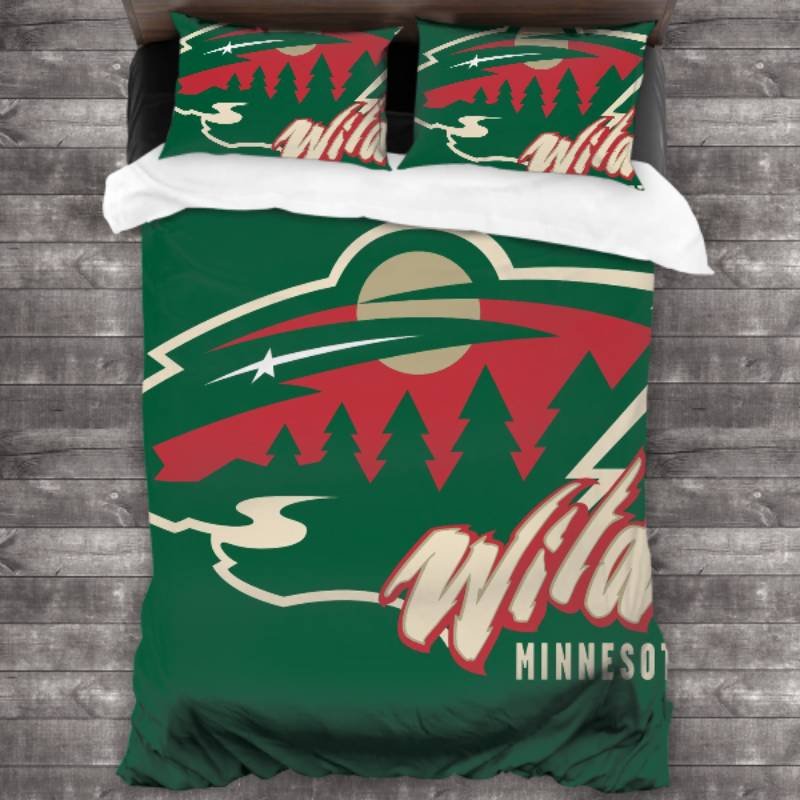 NHL Minnesota Wild Bedding Set V2