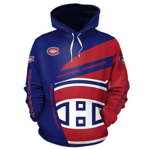 NHL Montreal Canadiens Cute Pullover Hoodie