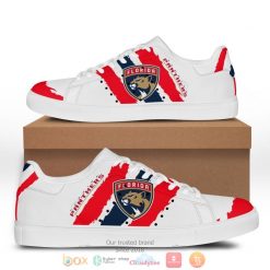 Alternative view of NHL Florida Panthers White Stan Smith Shoes