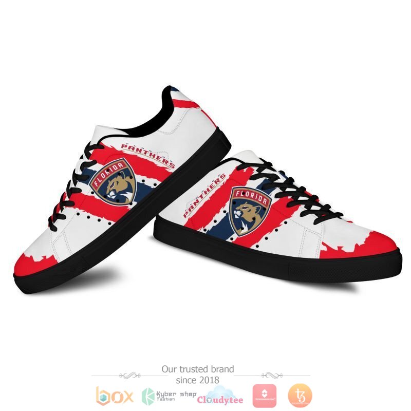 NHL Florida Panthers White Stan Smith Shoes NHL Florida Panthers White Stan Smith Shoes