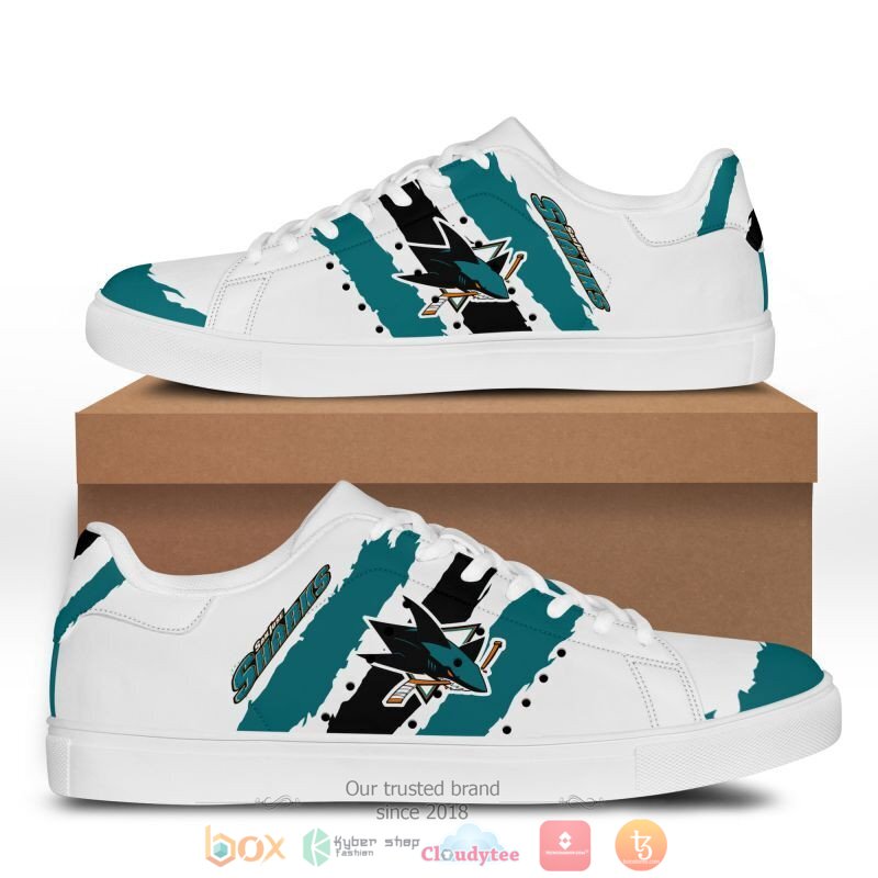 NHL San Jose Sharks Stan Smith Shoes
