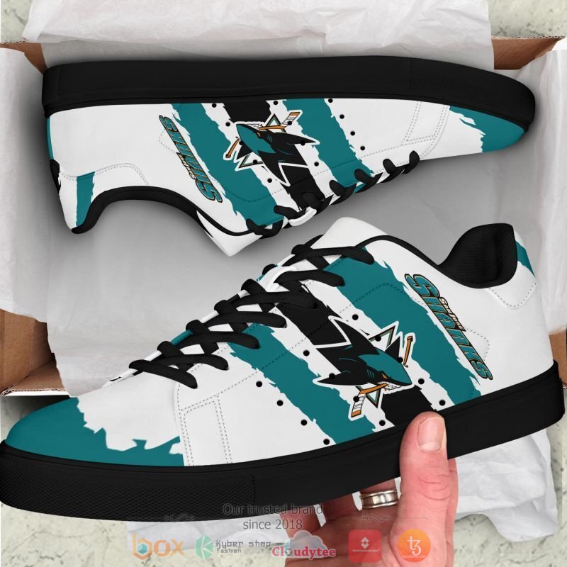 NHL San Jose Sharks Stan Smith Shoes