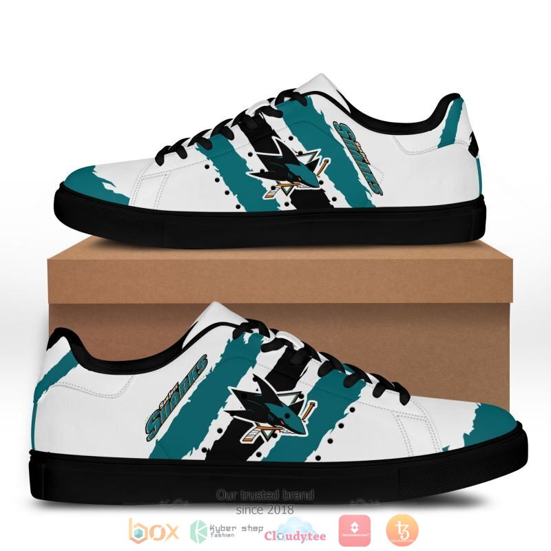 NHL San Jose Sharks Stan Smith Shoes
