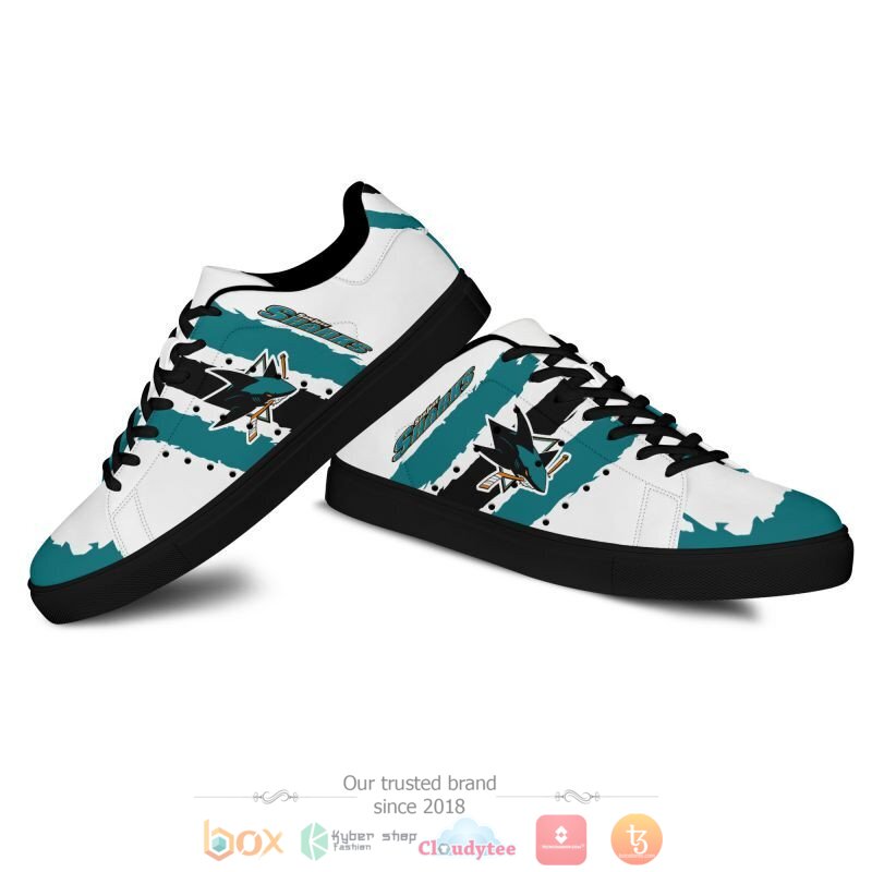 NHL San Jose Sharks Stan Smith Shoes