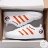 NHL New York Islanders White Orange Stan Smith Shoes