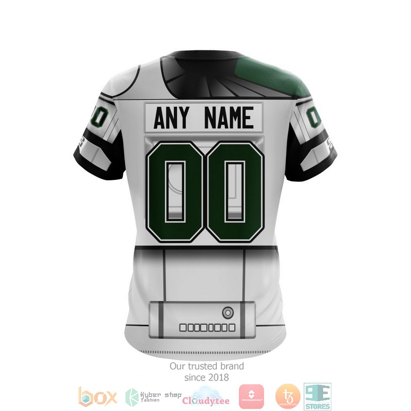 NHL Minnesota Wild Custom Name Number Star Wars T-Shirt NHL Minnesota Wild Custom Name Number Star Wars T-Shirt