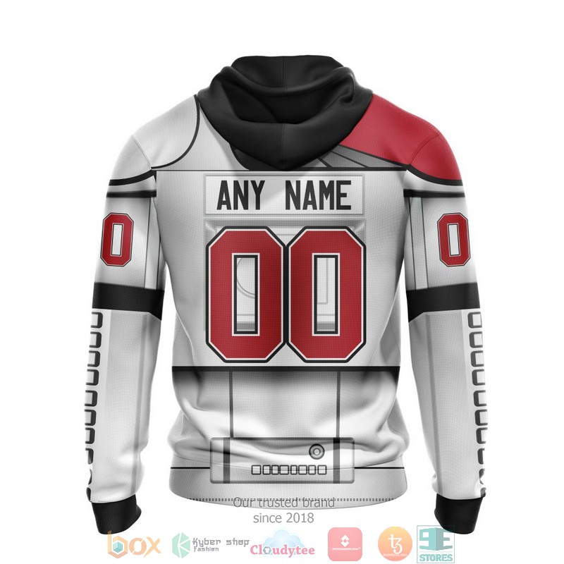 NHL Montreal Canadiens Custom Name Number Star Wars Pullover Hoodie