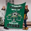 NHL Dallas Stars Fleece Blanket V2