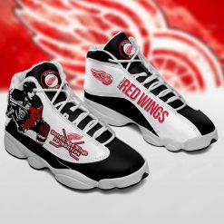 NHL Detroit Red Wings Air Jordan 13 Shoes