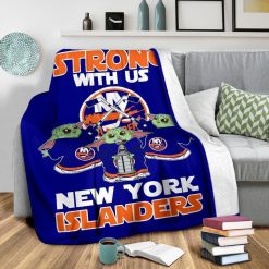 NHL New York Islanders Fleece Blanket V2 - Image 2