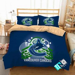 NHL Vancouver Canucks Bedding Set V4
